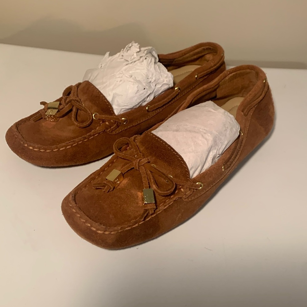 Michael Kors suede driving moccasins 6.5